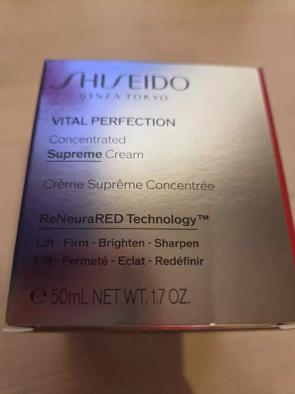 SHISEIDO - Vital perfection - Crème suprême concentrée