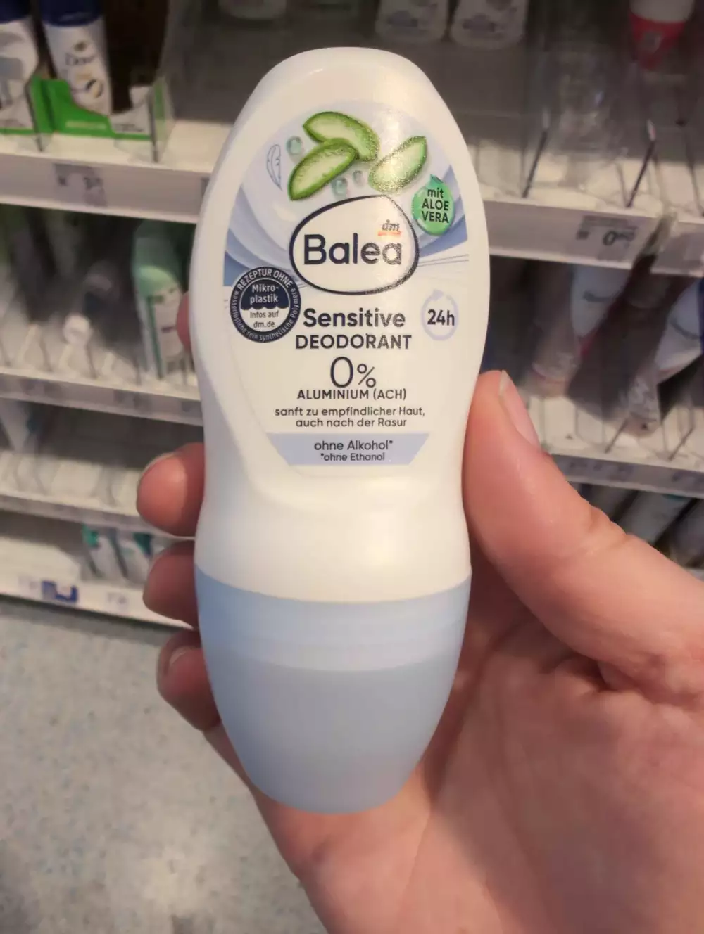 BALEA DM - Sensitive deodorant 0% aluminium 24h
