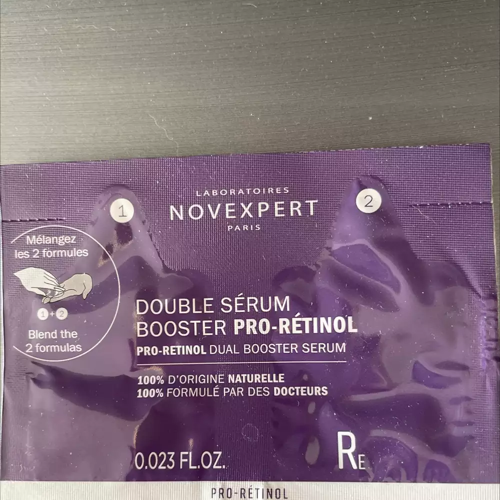 NOVEXPERT -  Double sérum, booster pro rétinol