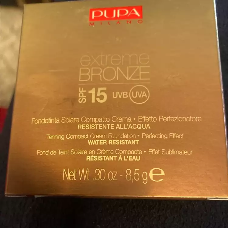 PUPA MILANO - Extreme bronze - Fond de teint solaire  SPF15