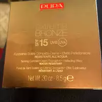 PUPA MILANO - Extreme bronze - Fond de teint solaire  SPF15