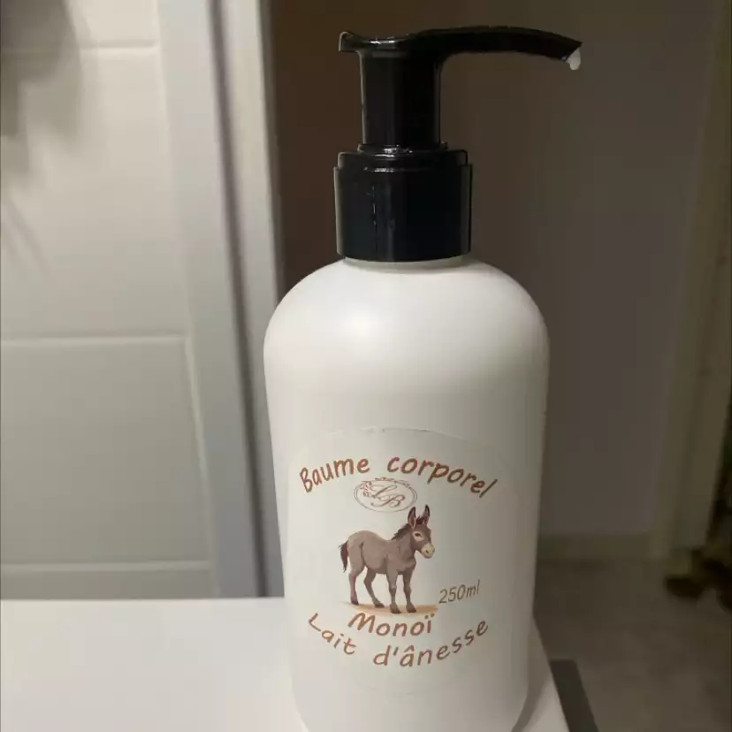 SAVONNERIE DE BORMES - Monoï lait d’ânesse - Baume corporel