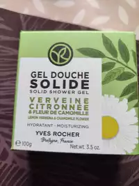 YVES ROCHER - Gel douche solide verveine citronnée & fleur de camomille