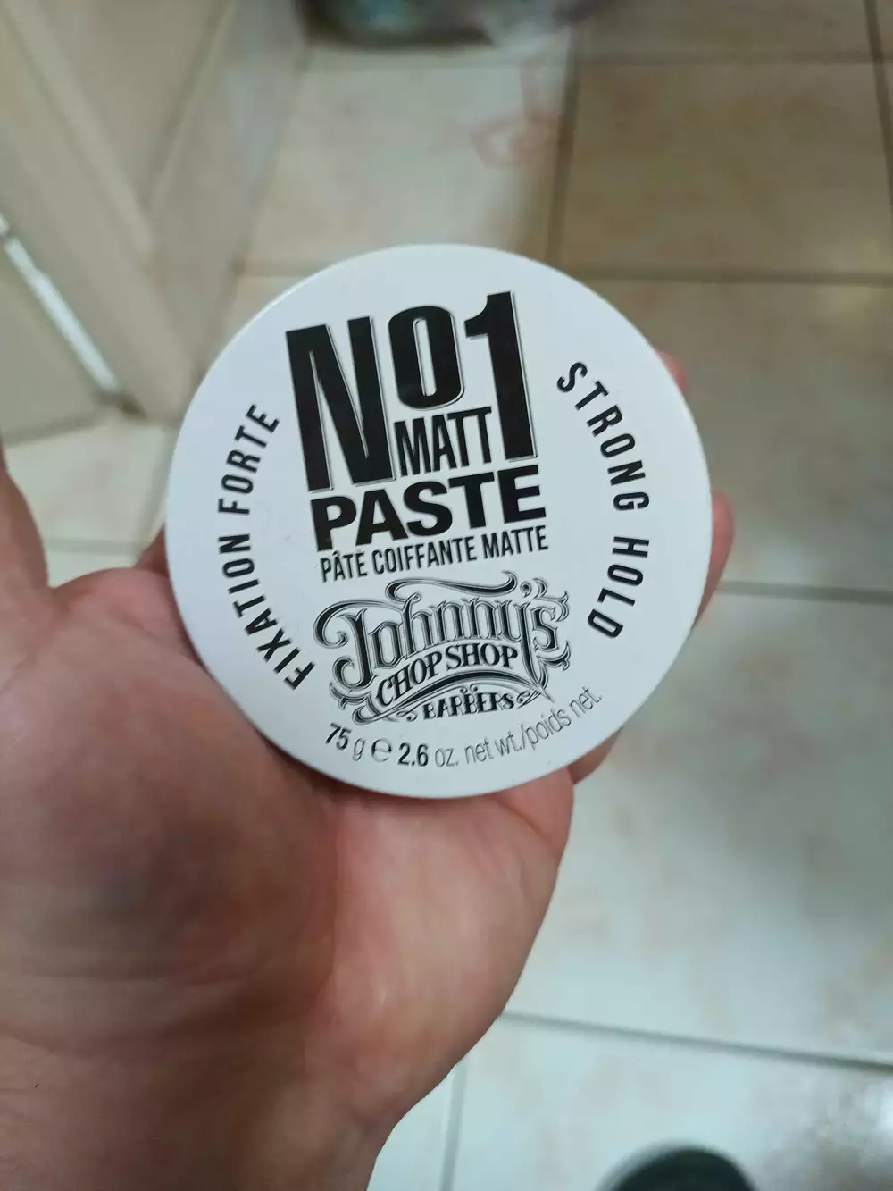 JOHNNY'S CHOP SHOP - N°1 Pâte coiffante matte