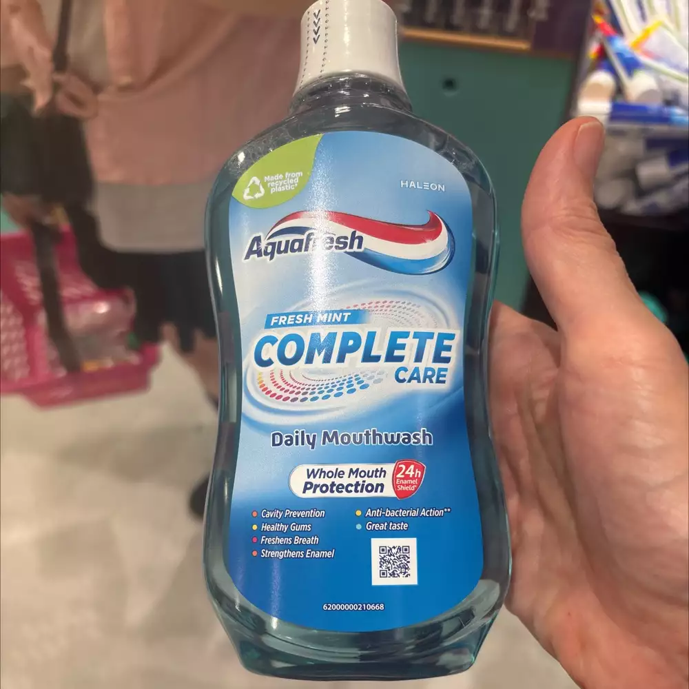 AQUAFRESH - Complete care - Daily mouthwash fresh mint