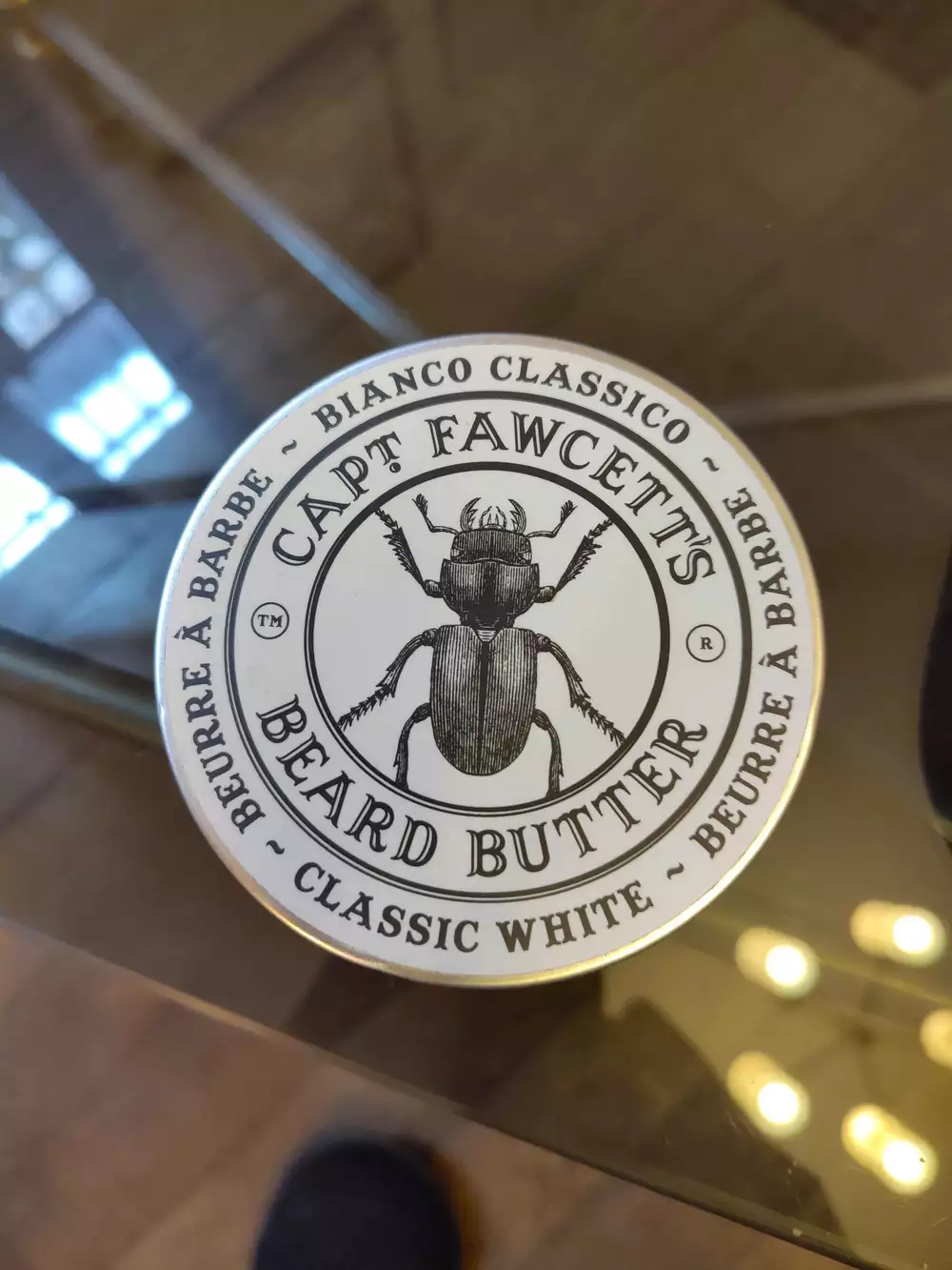 CAPTAIN FAWCETT - Classic white - Beurre à barbe