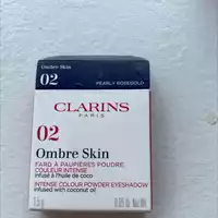 CLARINS - Ombre skin -  Fard à paupières poudre couleur intense