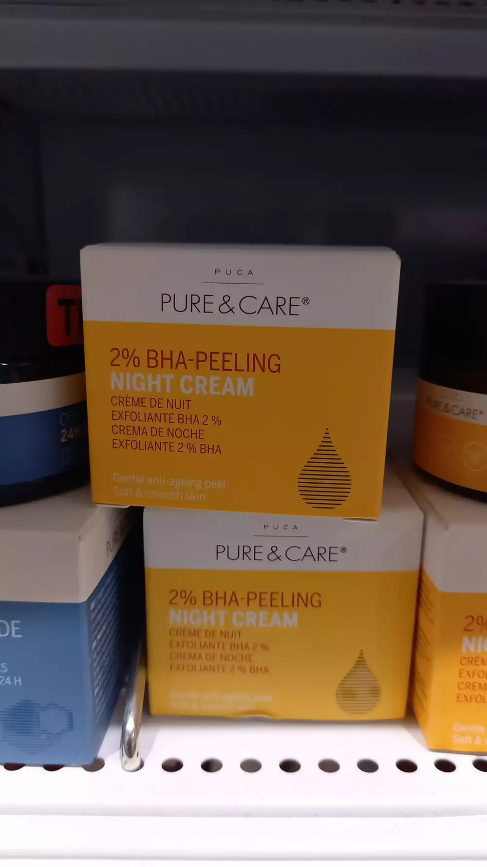 PURE & CARE - Crème de nuit exfoliante 2% BHA