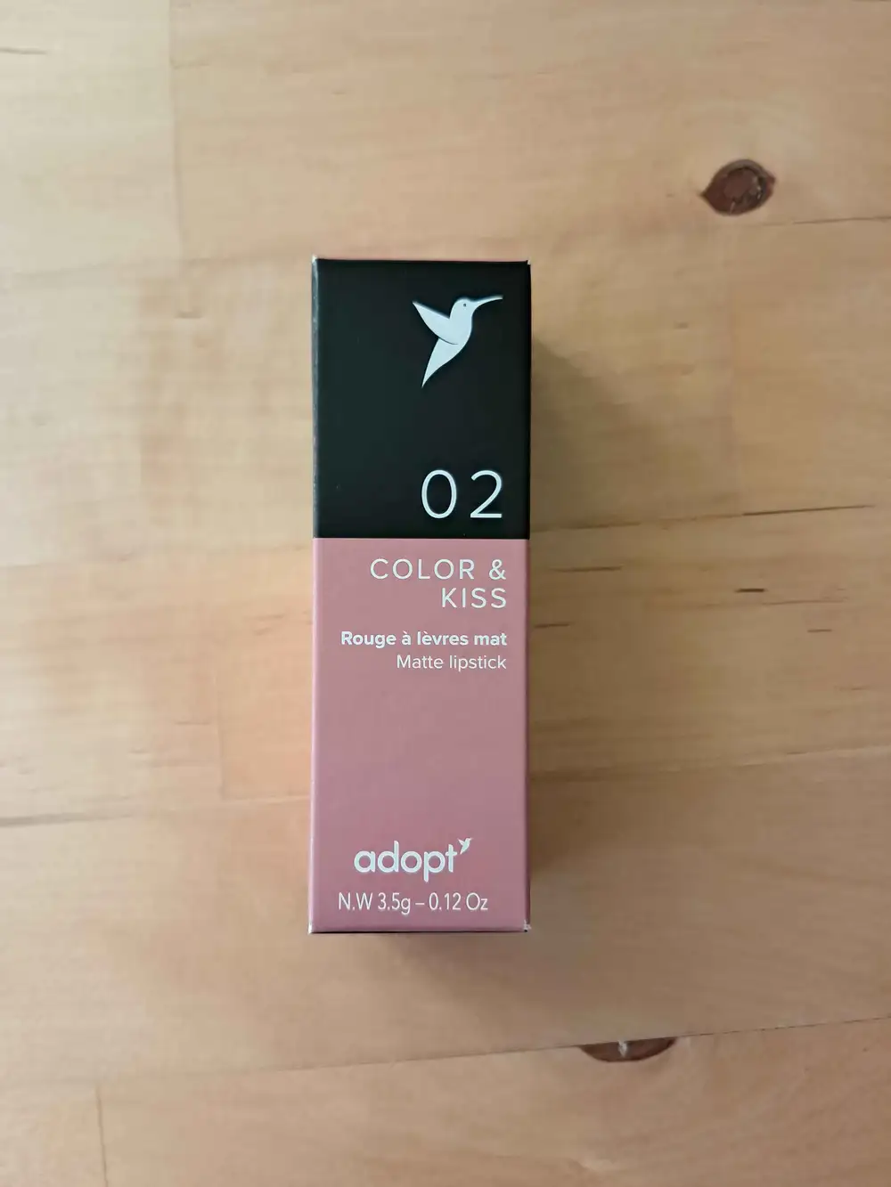 ADOPT' - Color & kiss - Rouge à lèvres mat