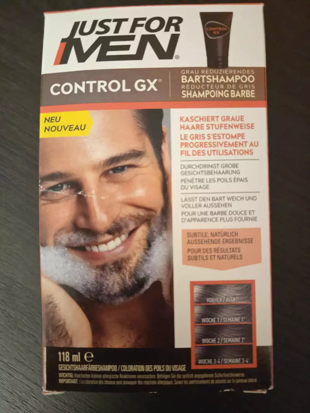 JUST FOR MEN - Control GX - Shampooing barbe