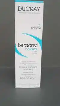 DUCRAY - Keracnyl control crème peaux à tendance acnéique