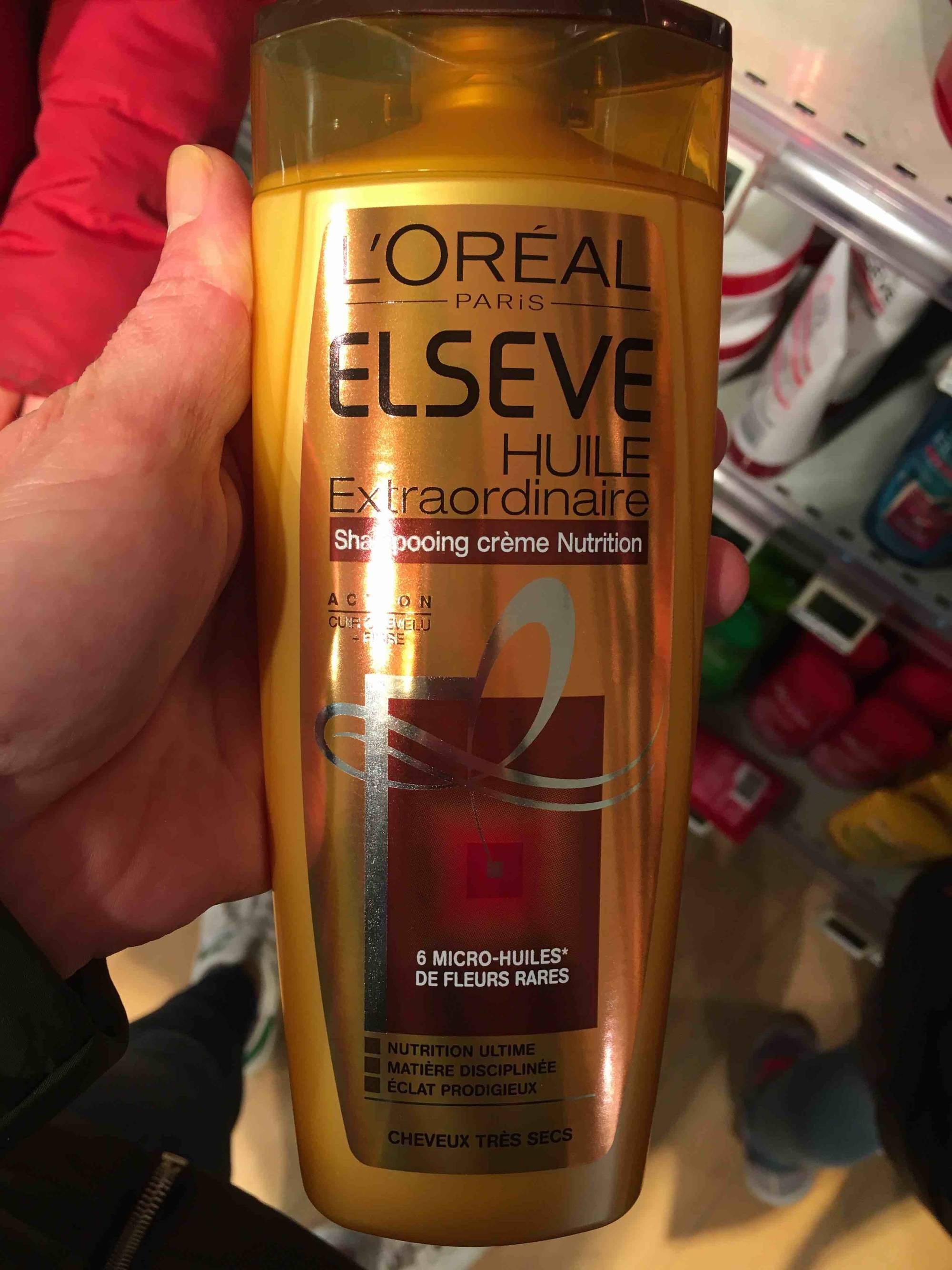 L'ORÉAL - Elseve huile extraordinaire - Shampooing crème nutrition