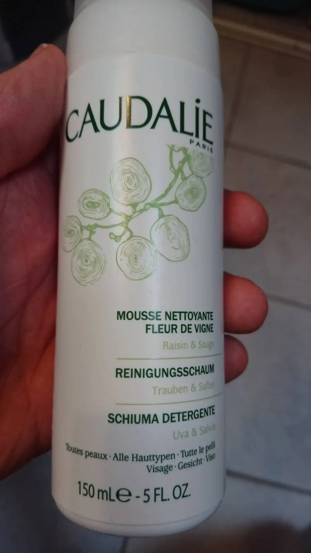 CAUDALIE - Mousse nettoyante fleur de vigne