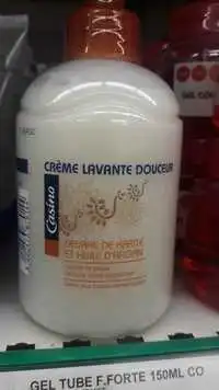 CASINO - Crème lavante douceur - beurre de karité et huile d'argan