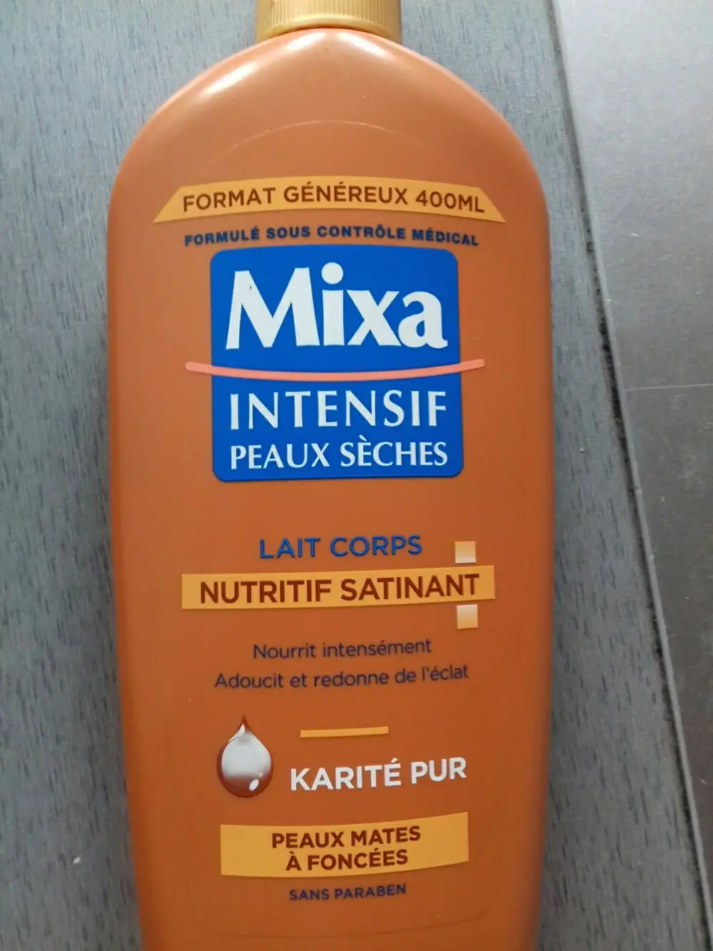 MIXA - Intensif peaux sèches - Lait corps nutritif satinant