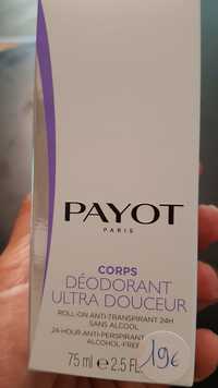 PAYOT - Corps - Déodorant roll-on ultra douceur 24h