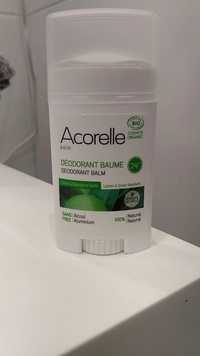 ACORELLE - Lemon & green mandarin - Déodorant baume bio