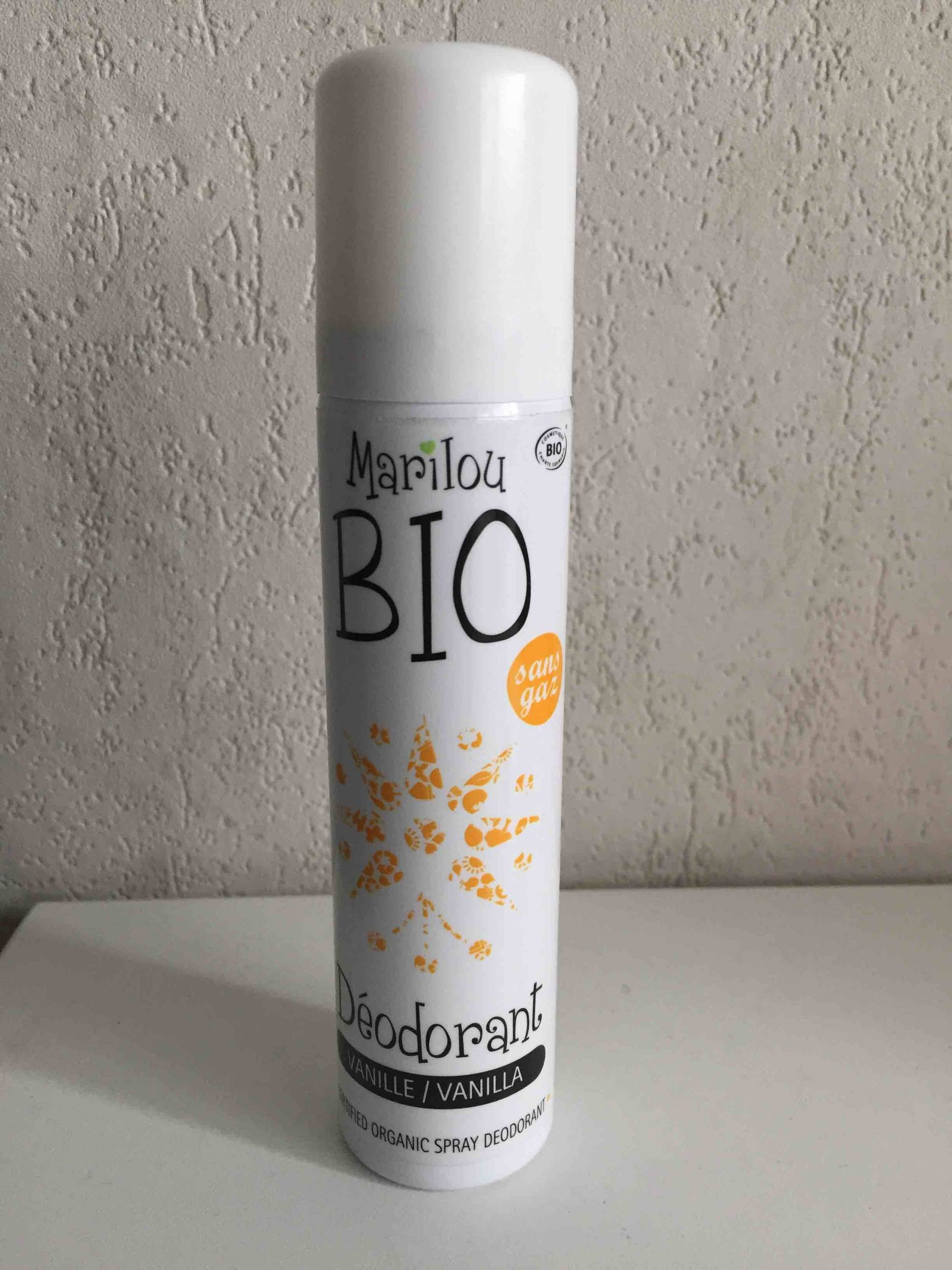 MARILOU BIO - Déodorant vanille sans gaz