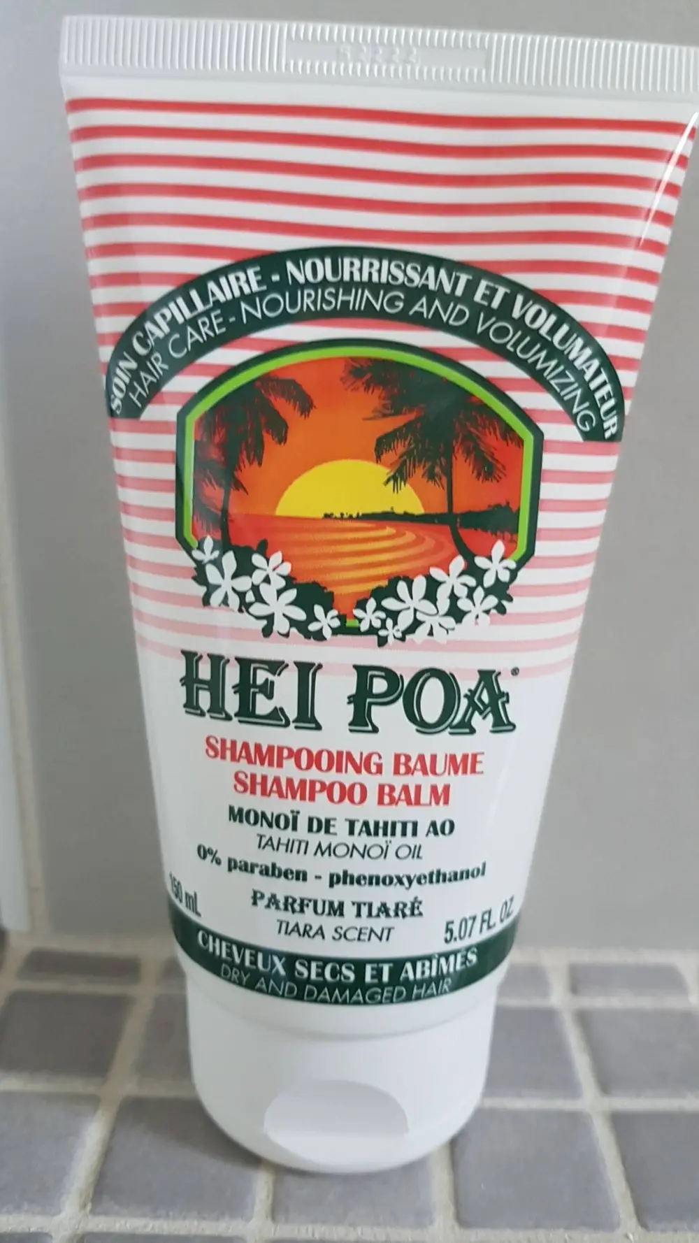 HEI POA - Shampooing baume volumateur au monoï 