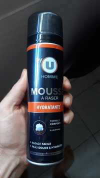 BY U - Formule confort à l'aloe vera - Mousse à raser hydratante