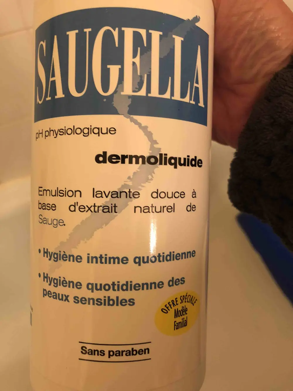 SAUGELLA - Dermoliquide - Hygiène intime quotidienne