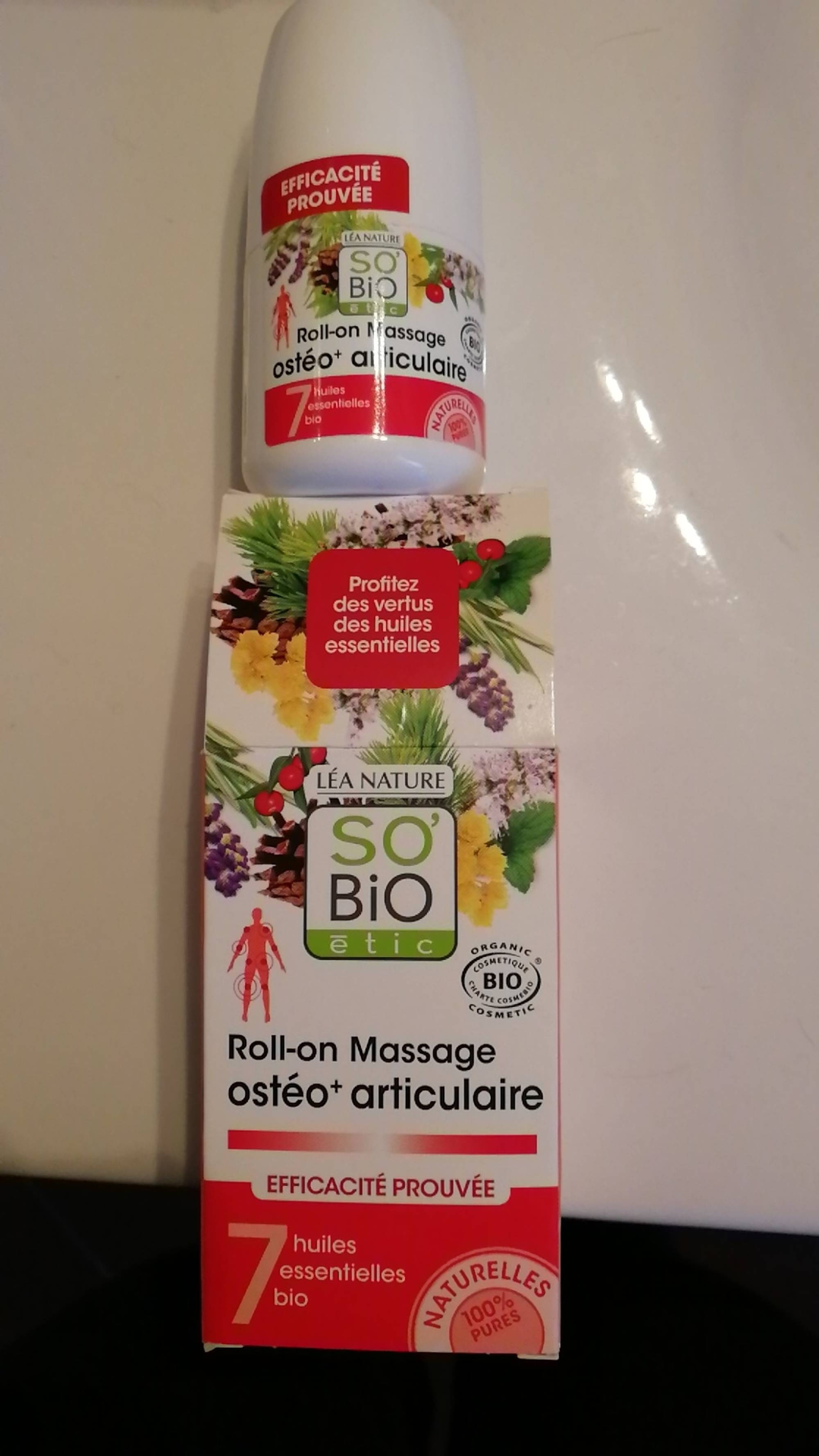 SO'BIO ÉTIC - Roll-on massage ostéo + articulaire 