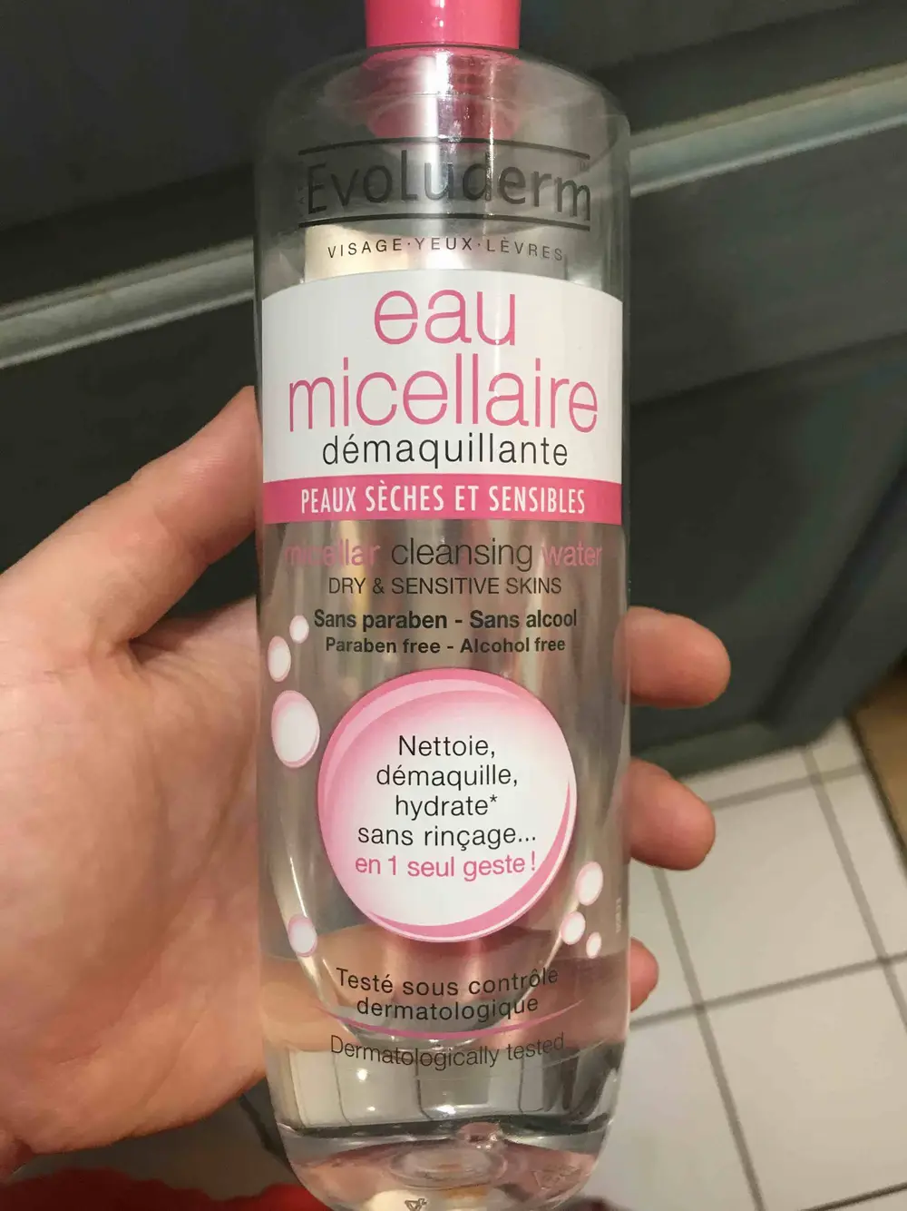 EVOLUDERM - Eau micellaire démaquillante