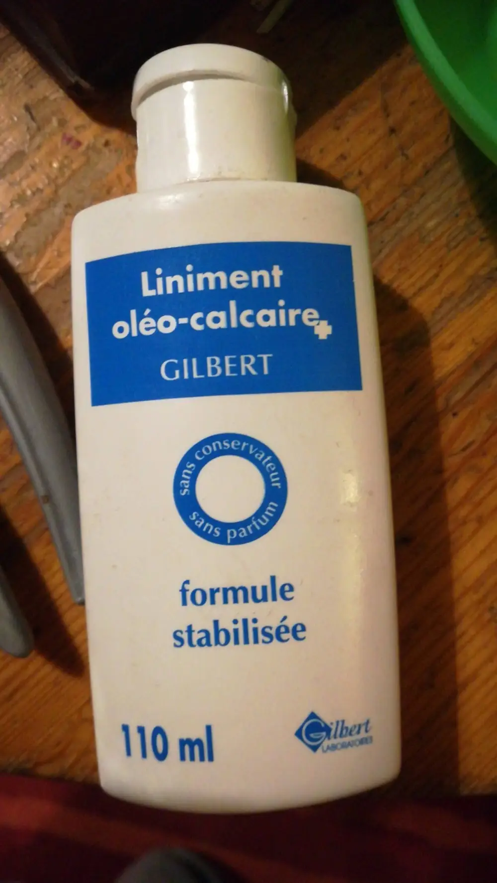 GILBERT - Liniment oléo-calcaire - Formule stabilisée