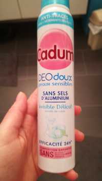 CADUM - Déodoux - Déodorant peaux sensibles 