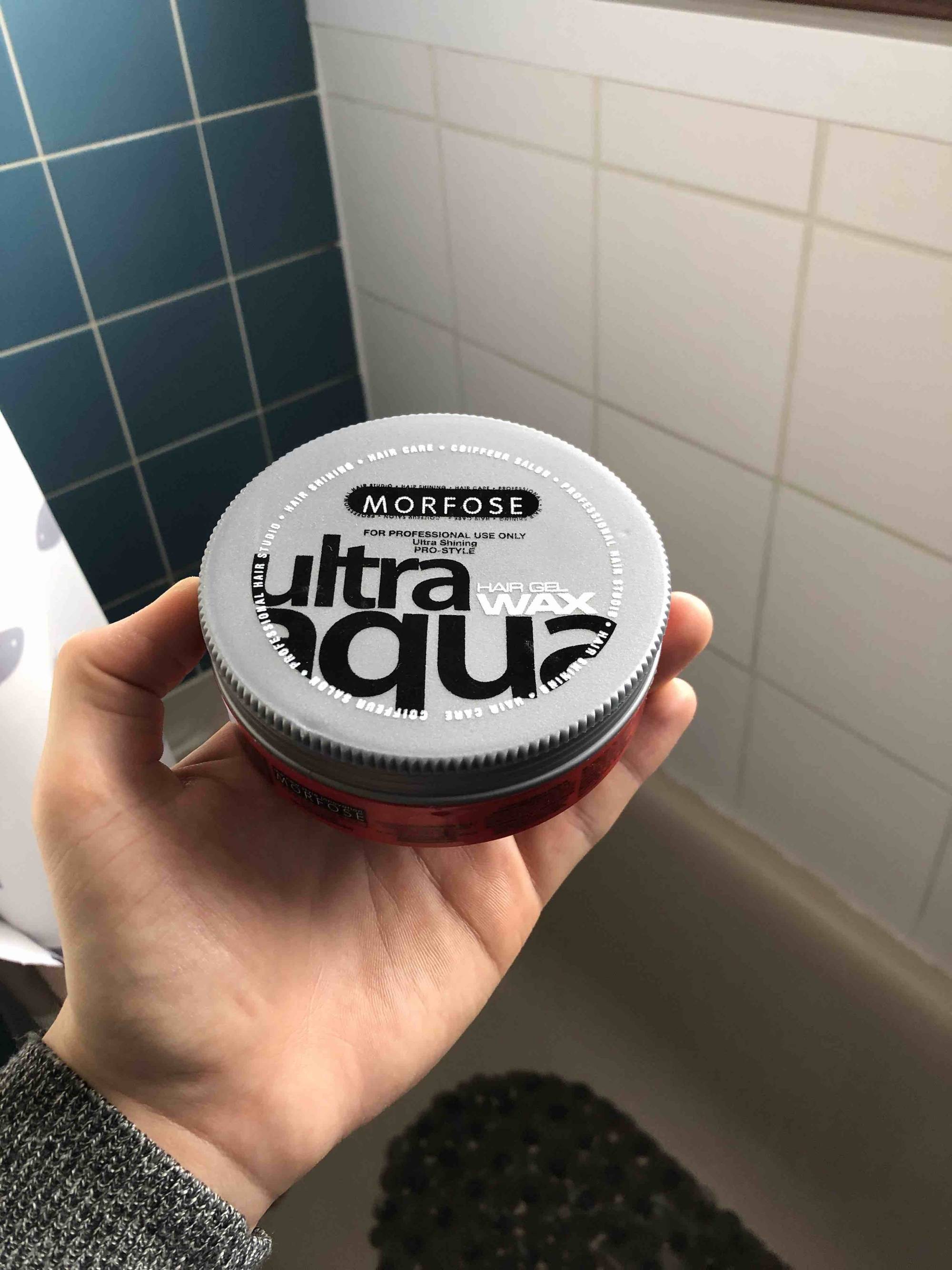 MORFOSE - Ultra aqua hair gel wax