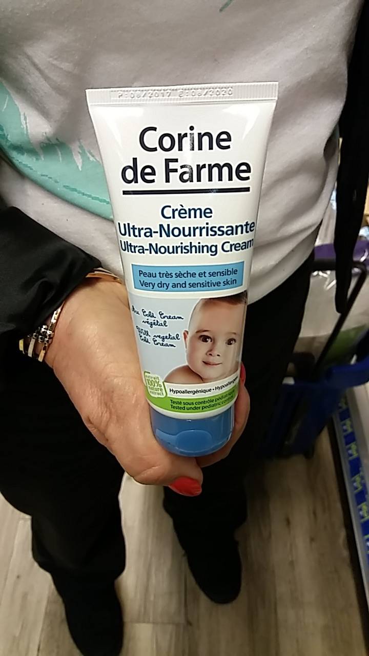 Crème hydratante visage apaisante bébé - Peau très sensible