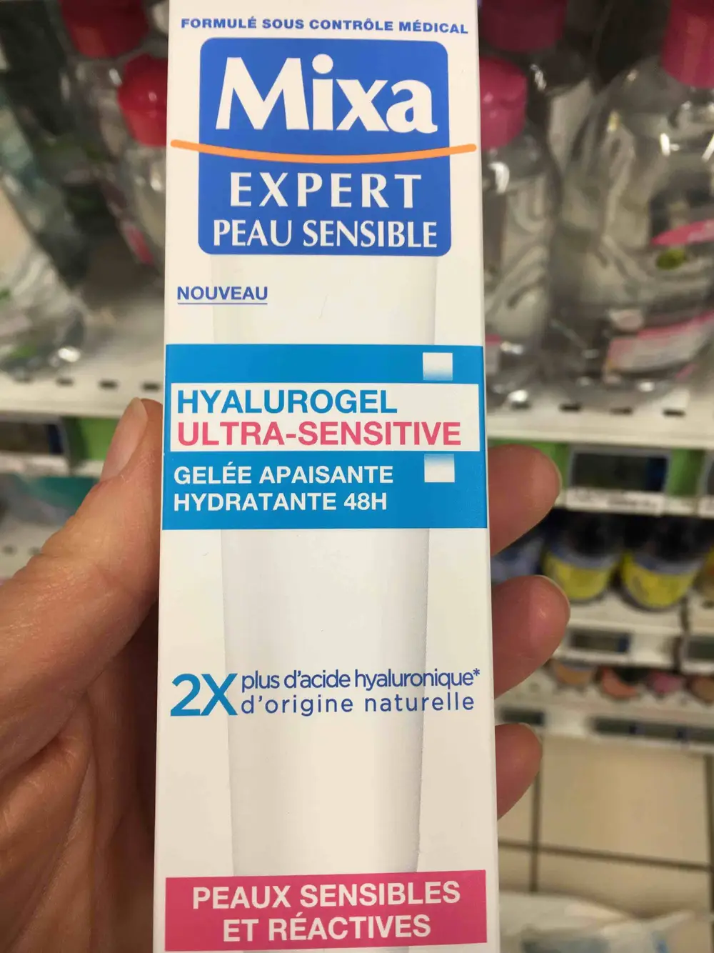 MIXA - Expert peau sensible hyalurogel ultra-sensitive - Gelée apaisante