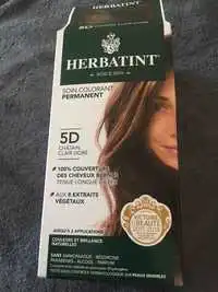 HERBATINT - Soin colorant permanent - 5D châtain clair doré