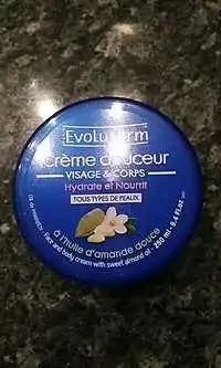 EVOLUDERM - Crème douceur visage & corps à l'huile d'amande douce