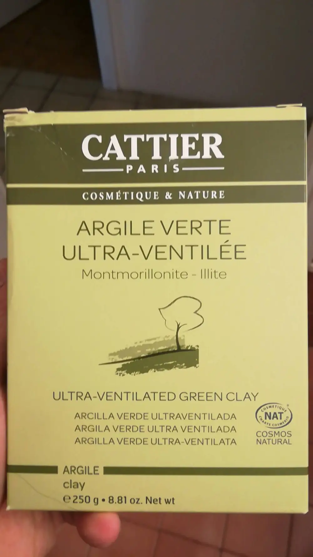 CATTIER - Argile verte ultra-ventilée