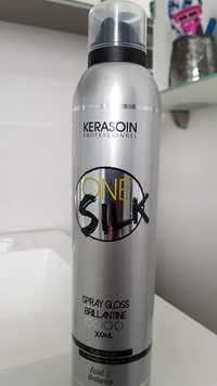 KERASOIN PROFESSIONNEL - One silk - Spray gloss brillantine
