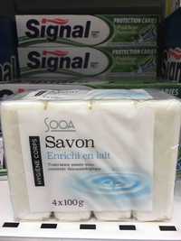 SOOA - Hygiène corps - Savon enrichi en lait