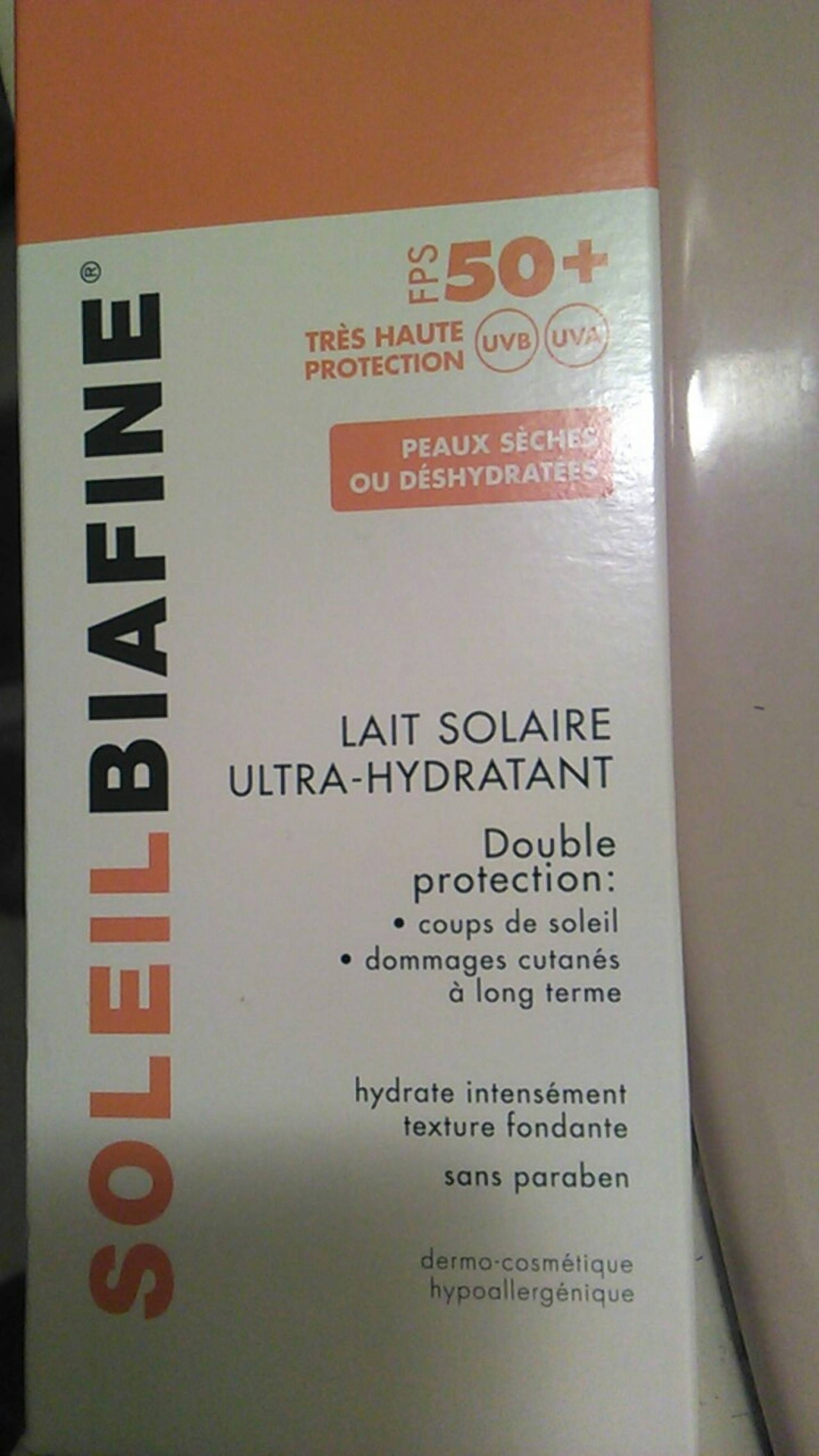 SOLEIL BIAFINE LAIT SOLAIRE ULTRA HYDRATANT SPF50+ 150 ML