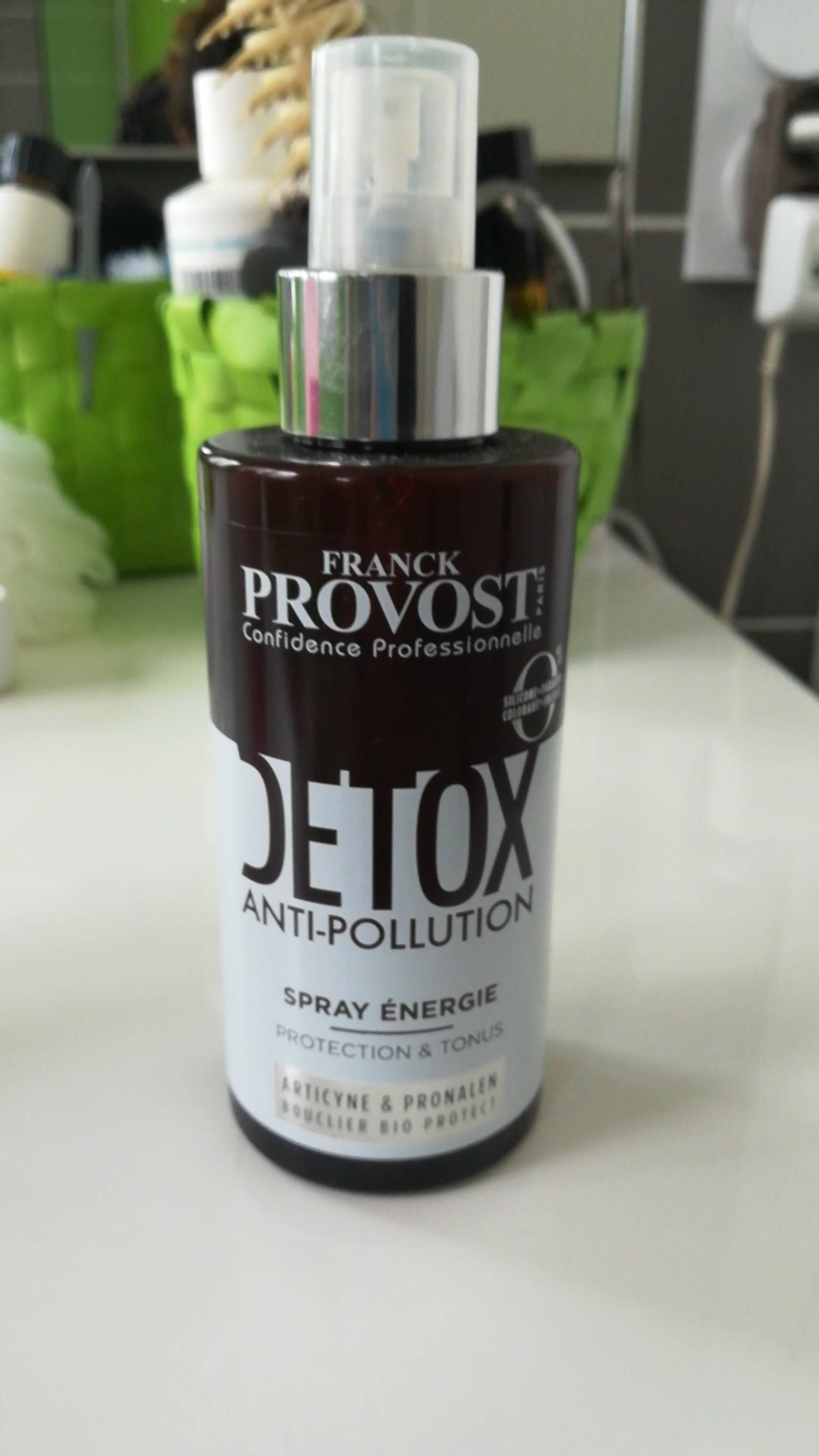 FRANCK PROVOST - Detox anti-pollution - Spray énergie