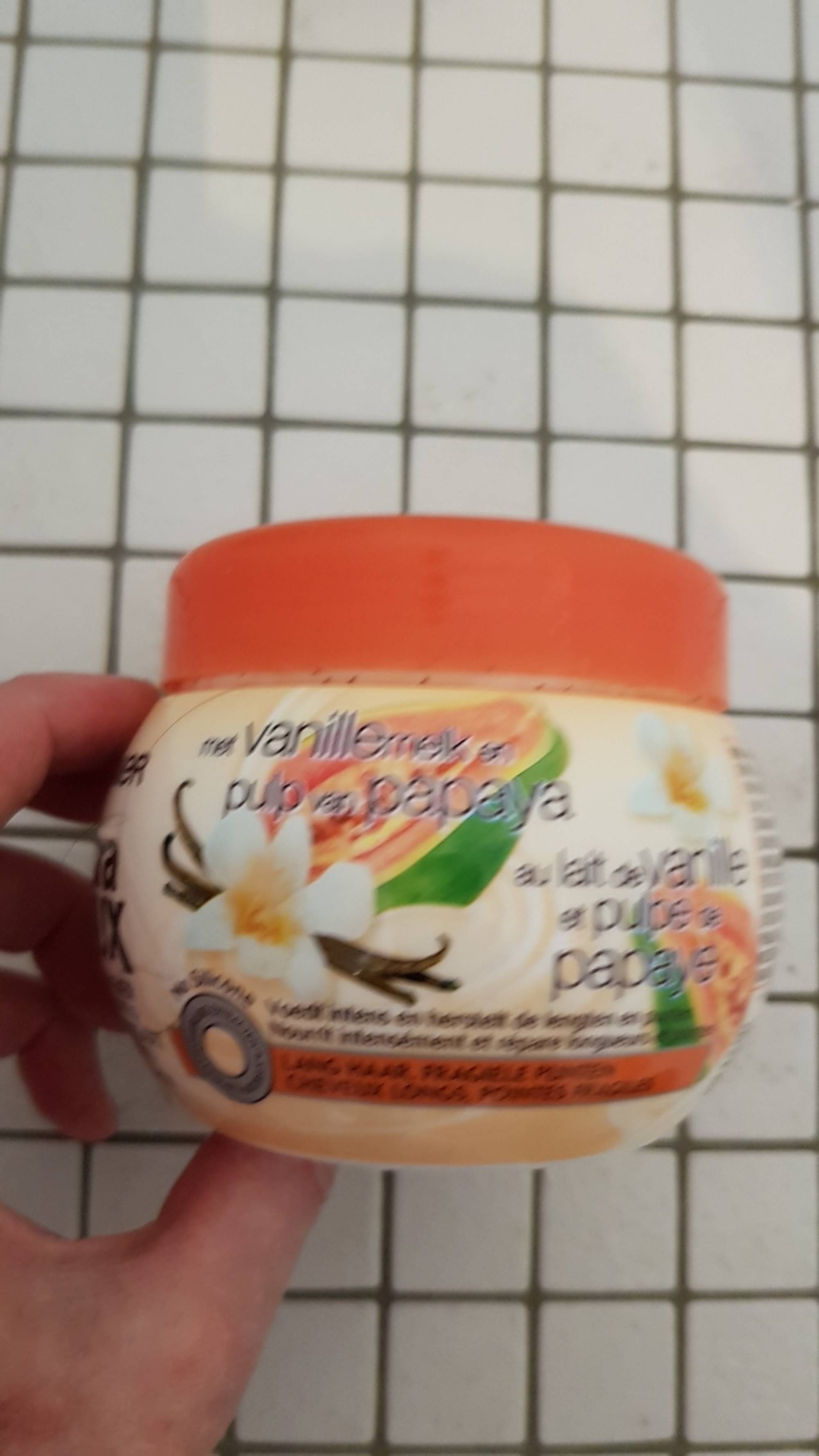 GARNIER - Ultra Doux au lait de vanille et pulpe de papaye