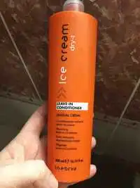 INEBRYA - Ice cream dry-t - Après-shampooing nourrissant sans rinçage