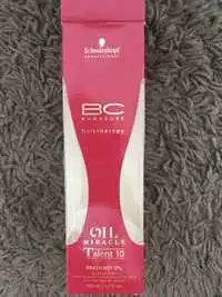 SCHWARZKOPF - BC bonacure hairtherapy - OIl miracle talent 10
