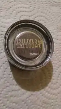 MAYBELLINE NEW YORK - Color tattoo 24hr - Fard à paupières gel-crème 40 permanent taupe