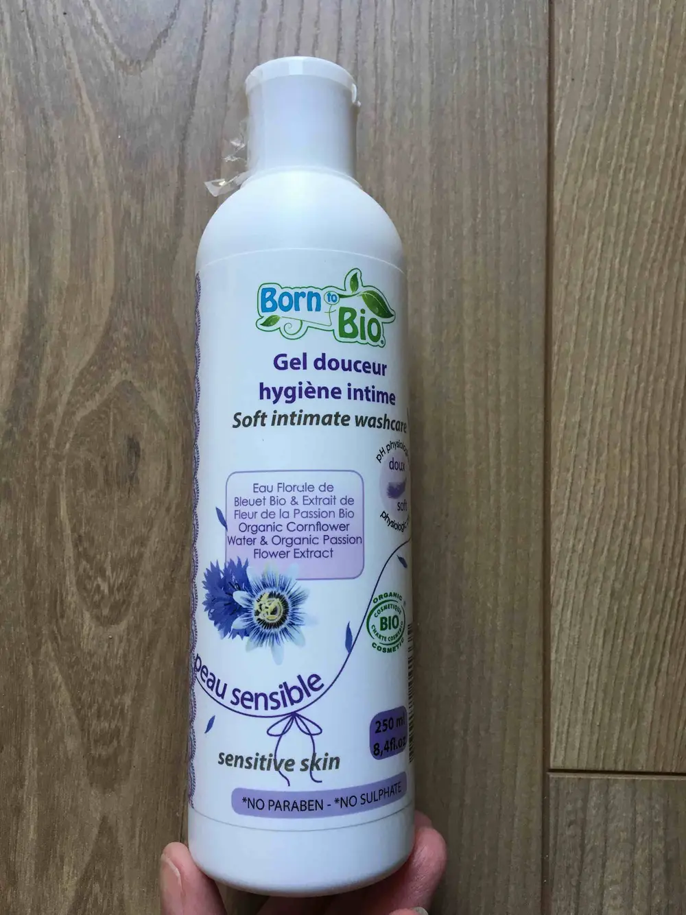 BORN TO BIO - Gel douceur hygiène intime 