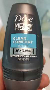 DOVE - Men + Care Clean comfort - Déodorant antitranspirante roll on 48h