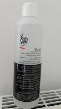 PEGGY SAGE - Tips off solution de fonte pour I-LAK soak-off gel polish