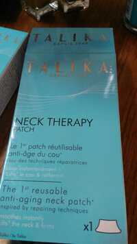 TALIKA - Neck Therapy - Patch réutilisable anti-âge du cou