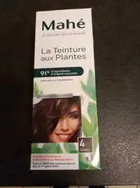 MAHE - Teinture aux plantes 4 châtain