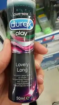 DUREX - Lovely long - Gel plaisir longue durée au silicone