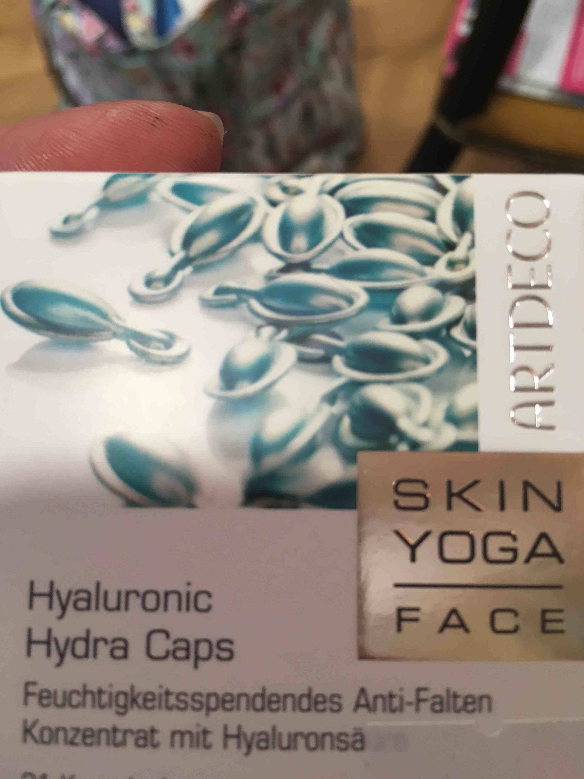 ARTDECO - Skin yoga - Hyaluronic hydra caps
